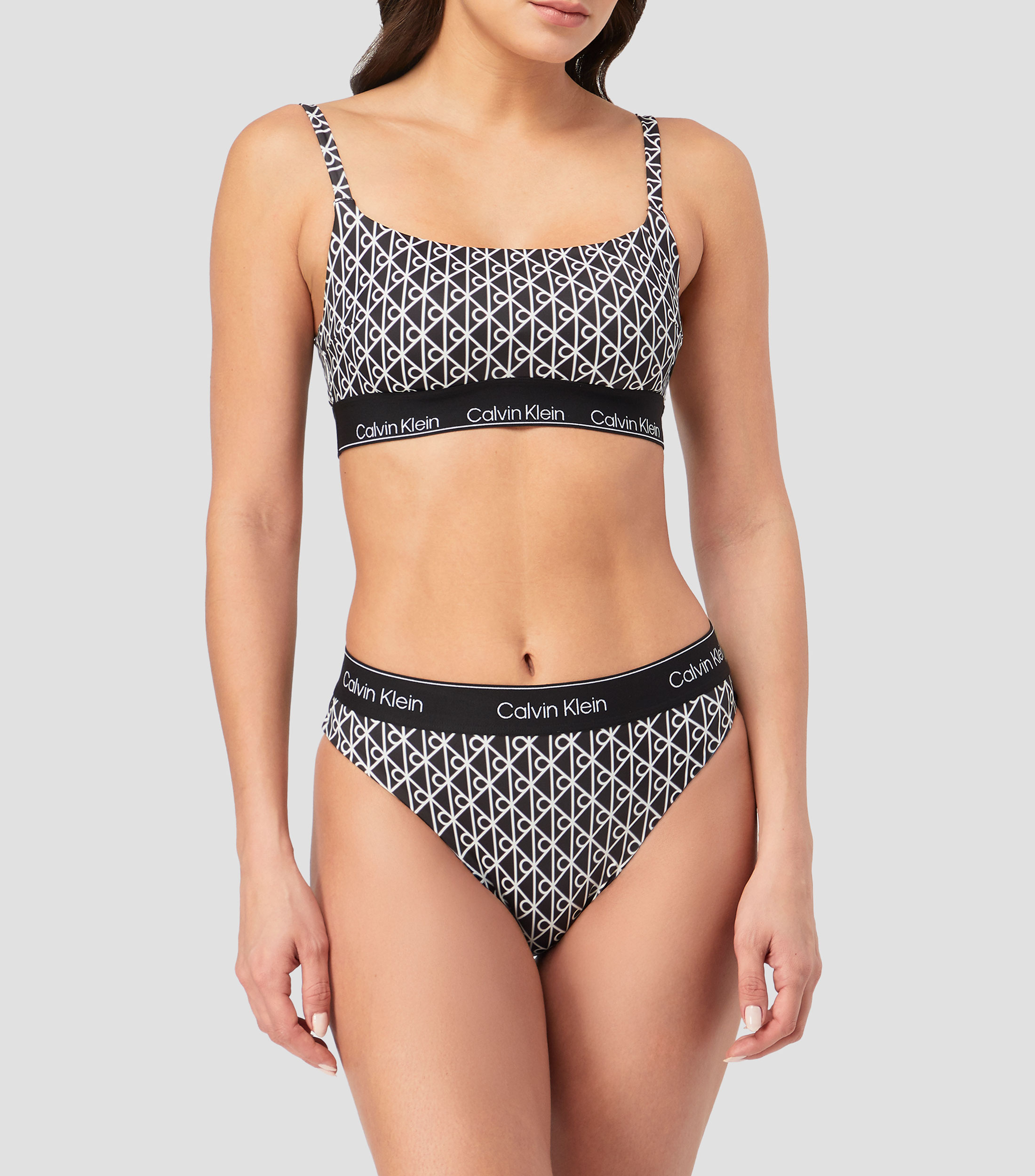 Bikini Bottom estampado Mujer